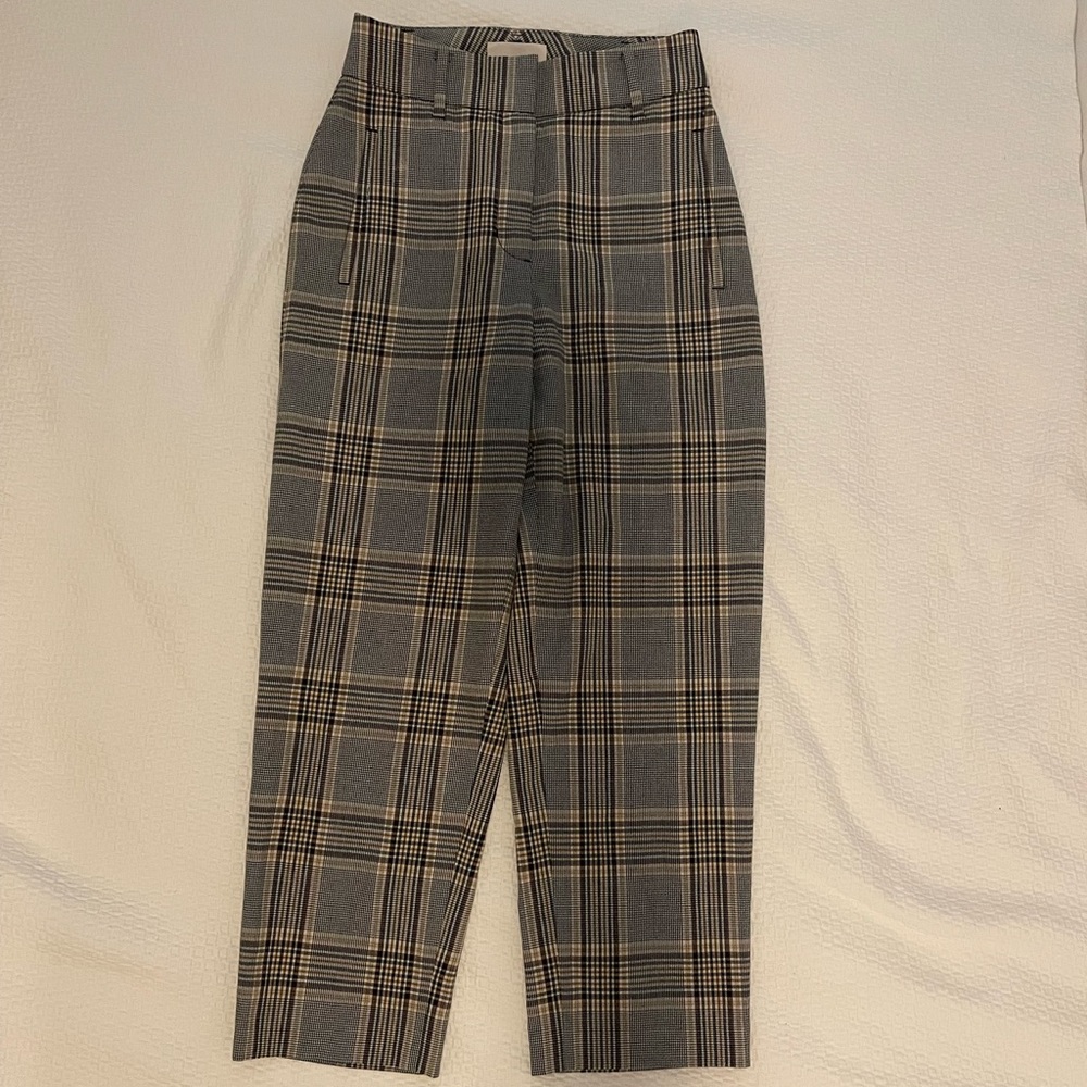 Wilfred Tie Front Plaid Pant - Picture 5 of 12